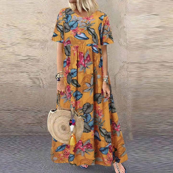 JONNAH / FLORAL MAXI DRESS