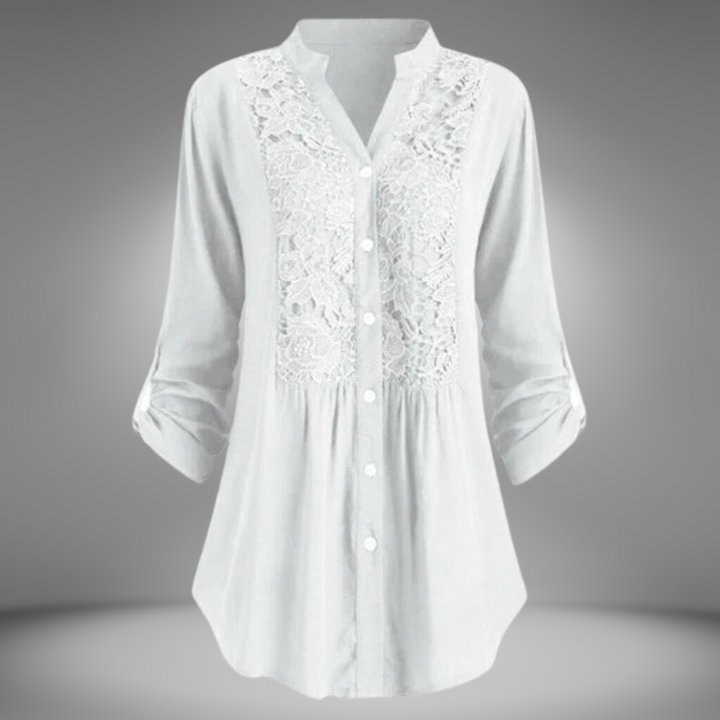 HARRIETT / PUFF-SLEEVE BLOUSE