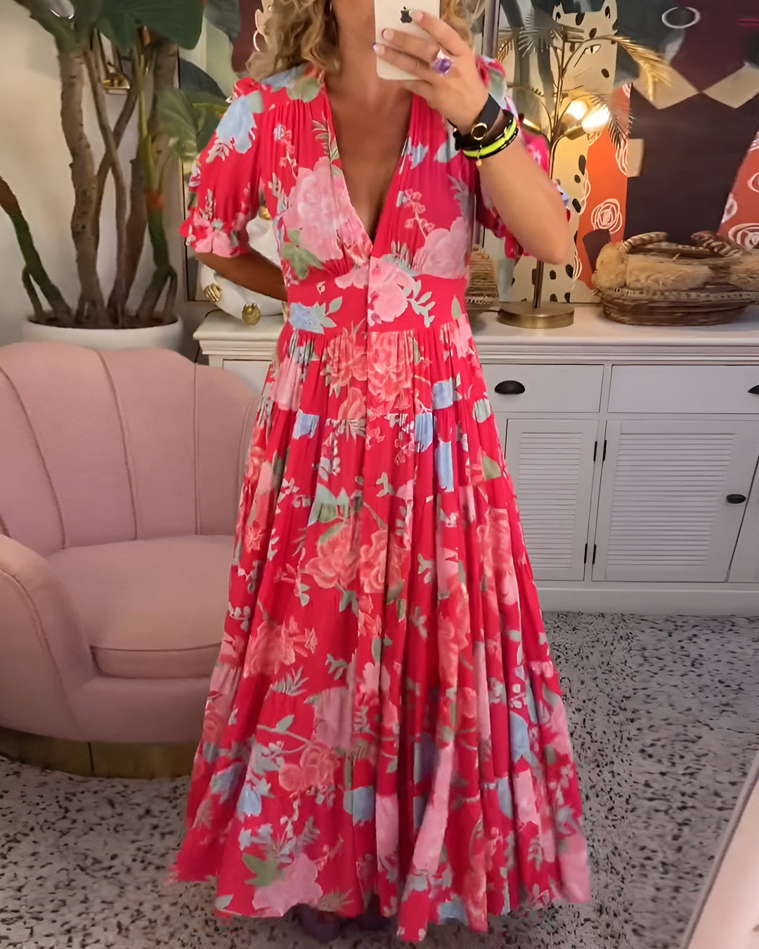 CARMELA / FLORAL DRESS