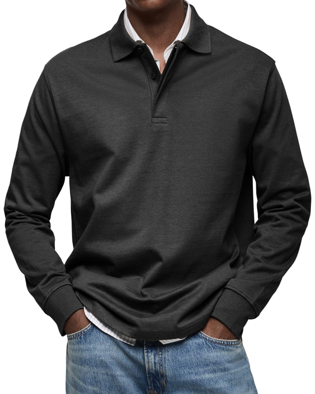 ALDER / LONG-SLEEVE POLO