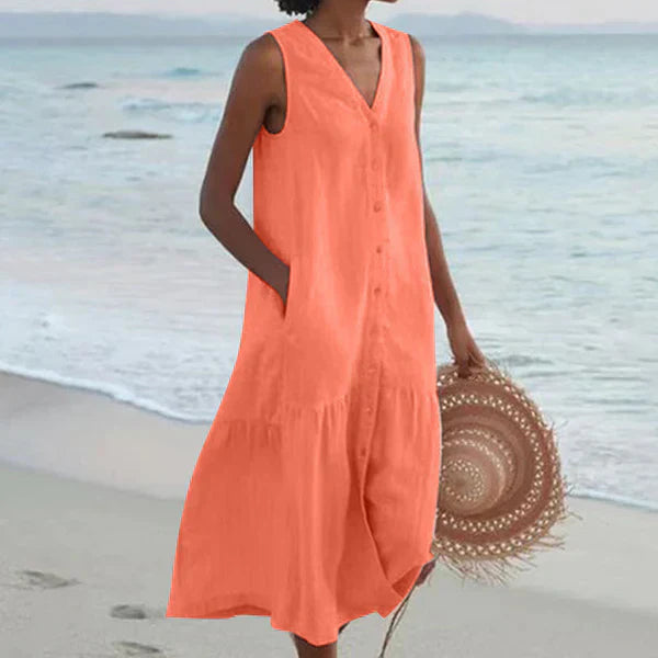 BRONWEN / RELAXED BEACH MIDI