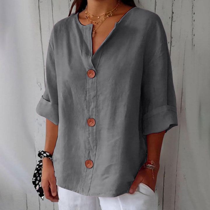SYBELLA  / V-NECK BLOUSE