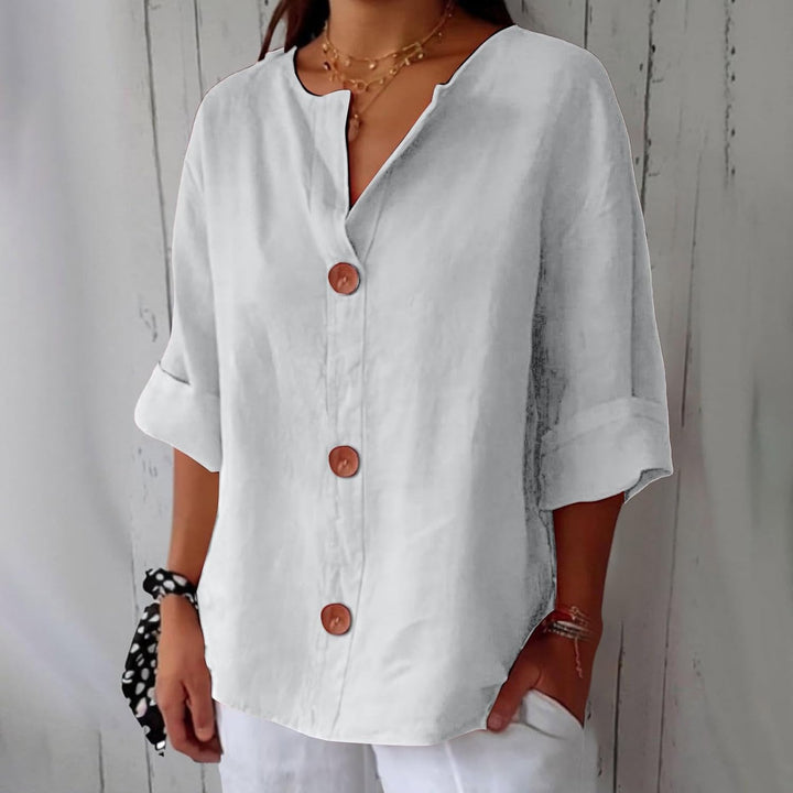 SYBELLA  / V-NECK BLOUSE
