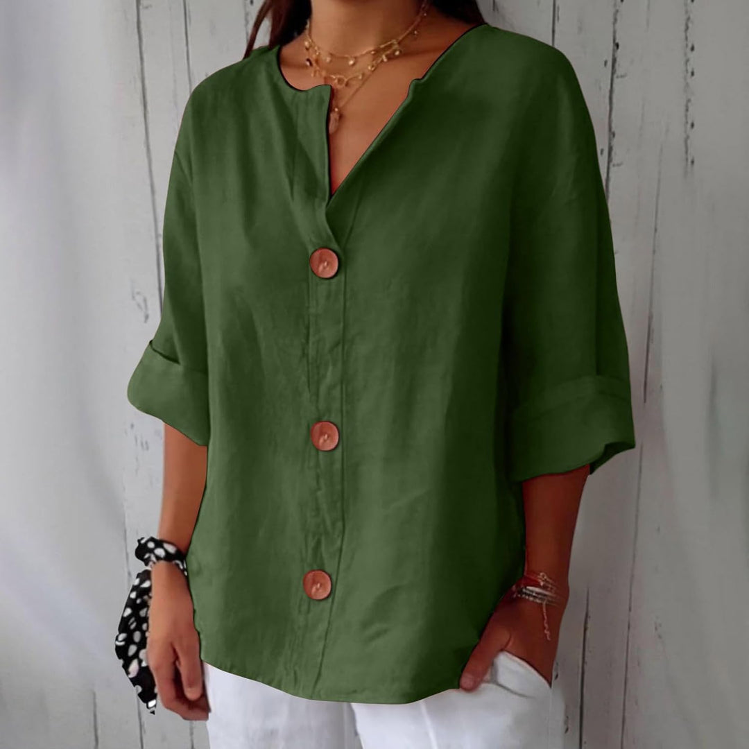 SYBELLA  / V-NECK BLOUSE