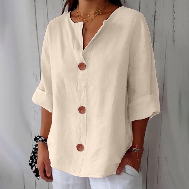SYBELLA  / V-NECK BLOUSE