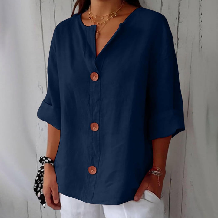 SYBELLA  / V-NECK BLOUSE