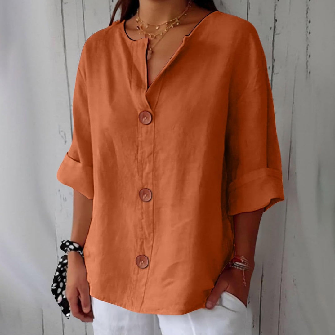 SYBELLA  / V-NECK BLOUSE