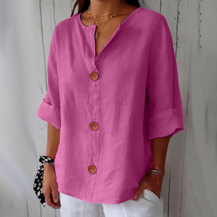 SYBELLA  / V-NECK BLOUSE