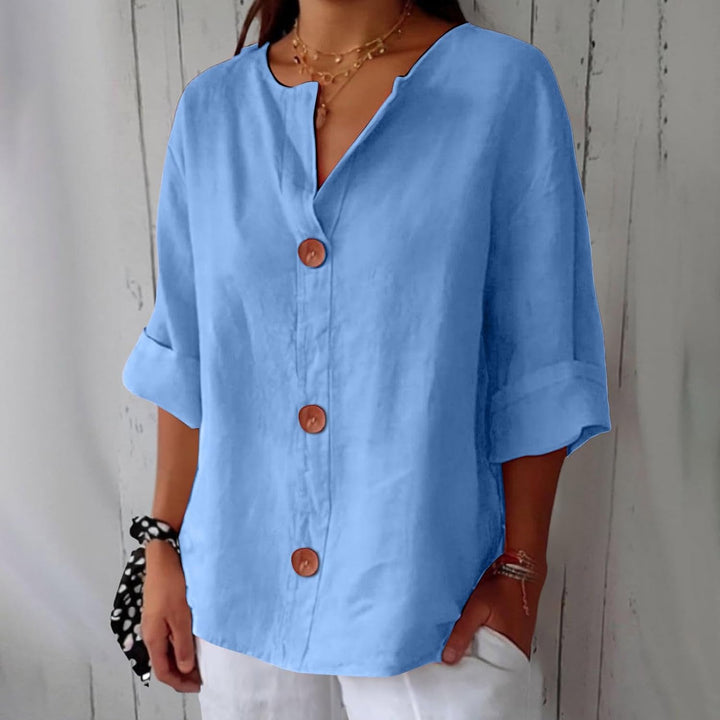 SYBELLA  / V-NECK BLOUSE