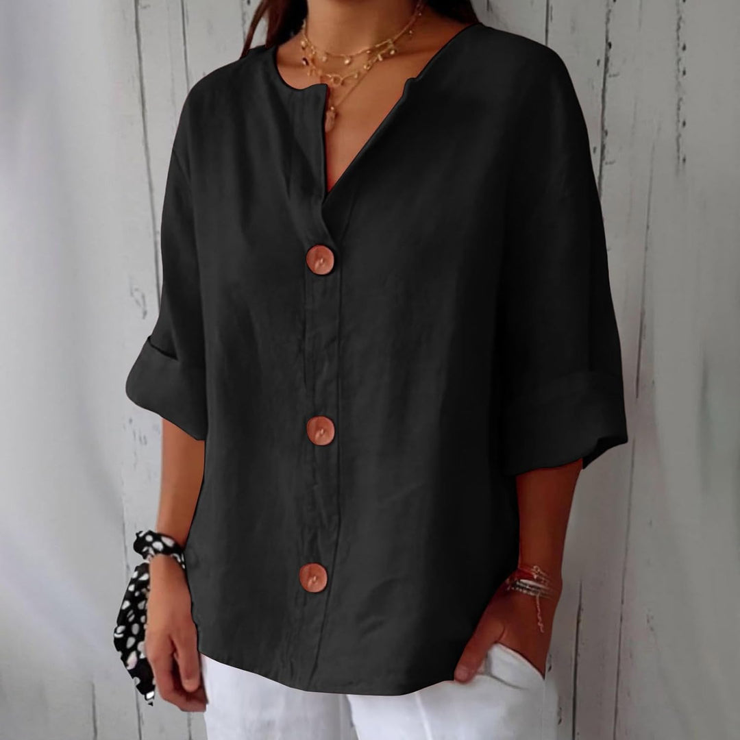 SYBELLA  / V-NECK BLOUSE