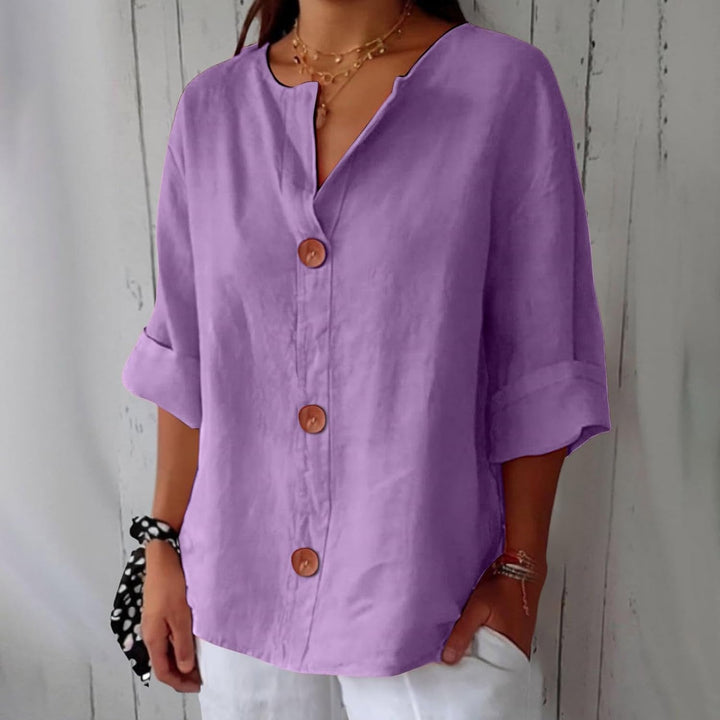 SYBELLA  / V-NECK BLOUSE