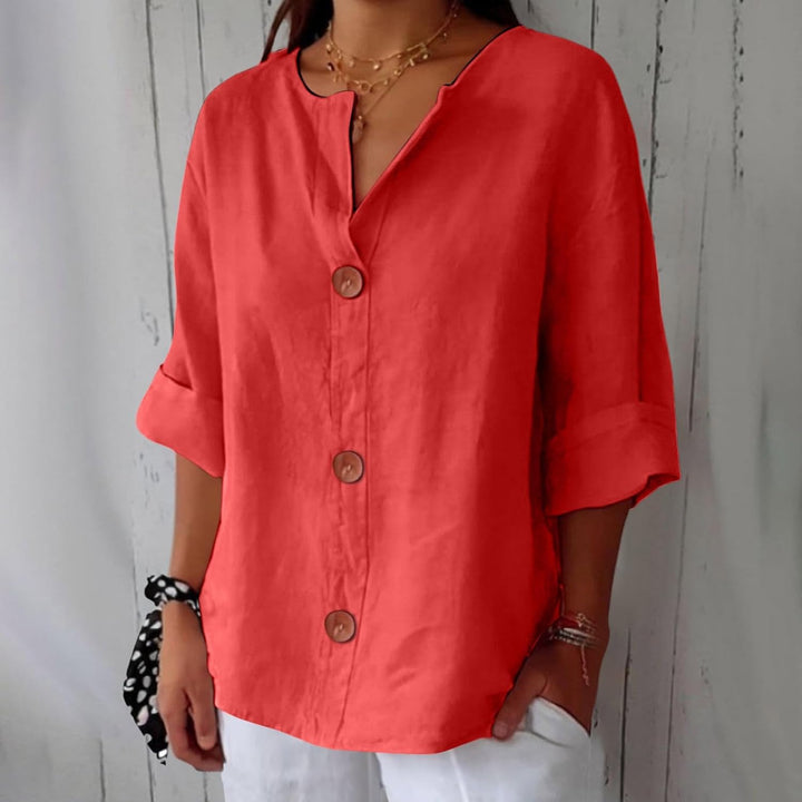 SYBELLA  / V-NECK BLOUSE