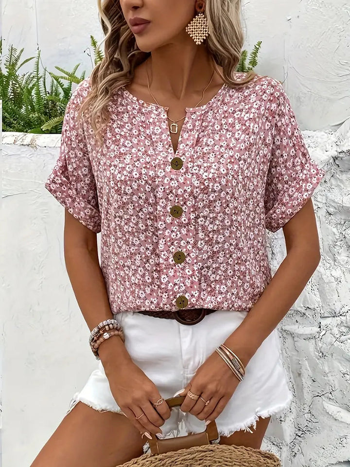YVETTE / FLORAL TOP