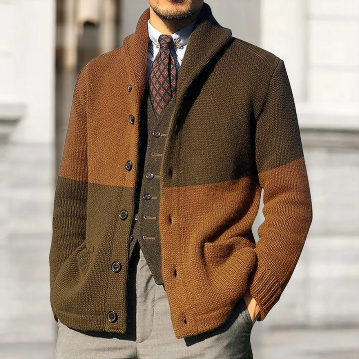 CHESTER / STYLISH BUTTONED CARDIGAN