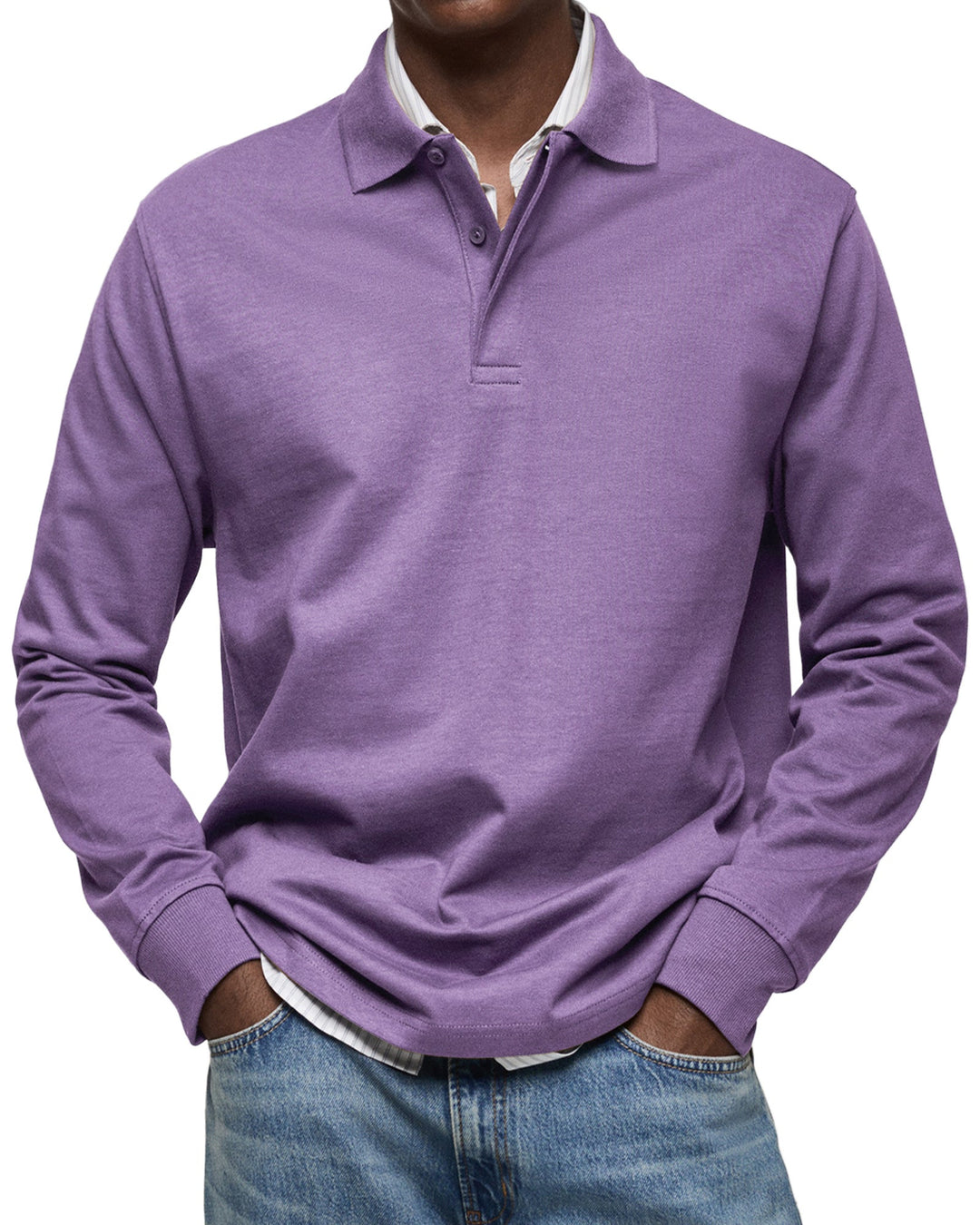 ALDER / LONG-SLEEVE POLO