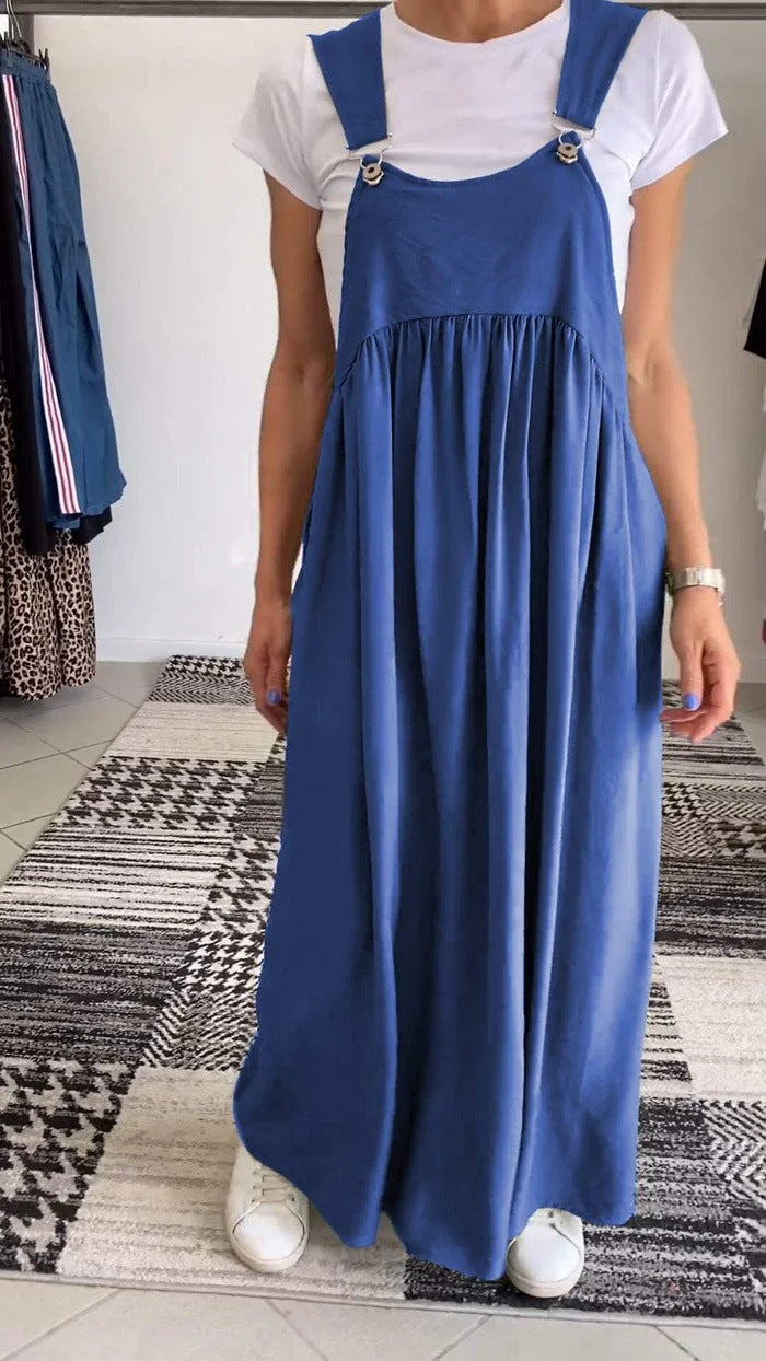 ZIDNEY / SLEEVELESS JUMPSUIT