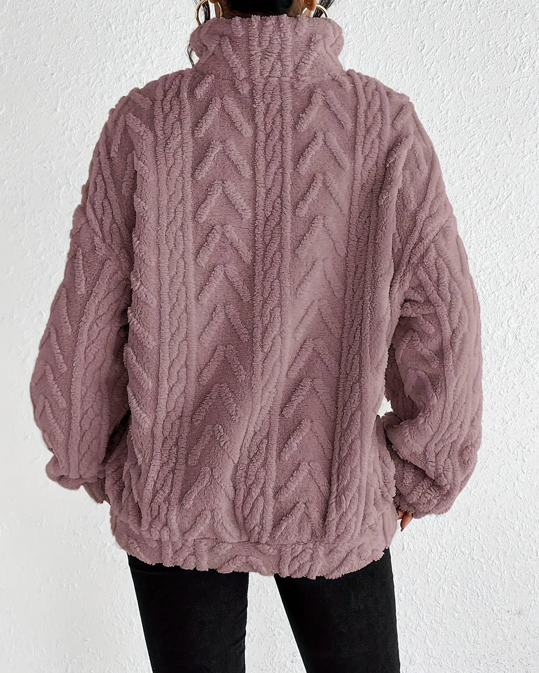 WILLOW / CLASSY QUARTER-ZIP JUMPER