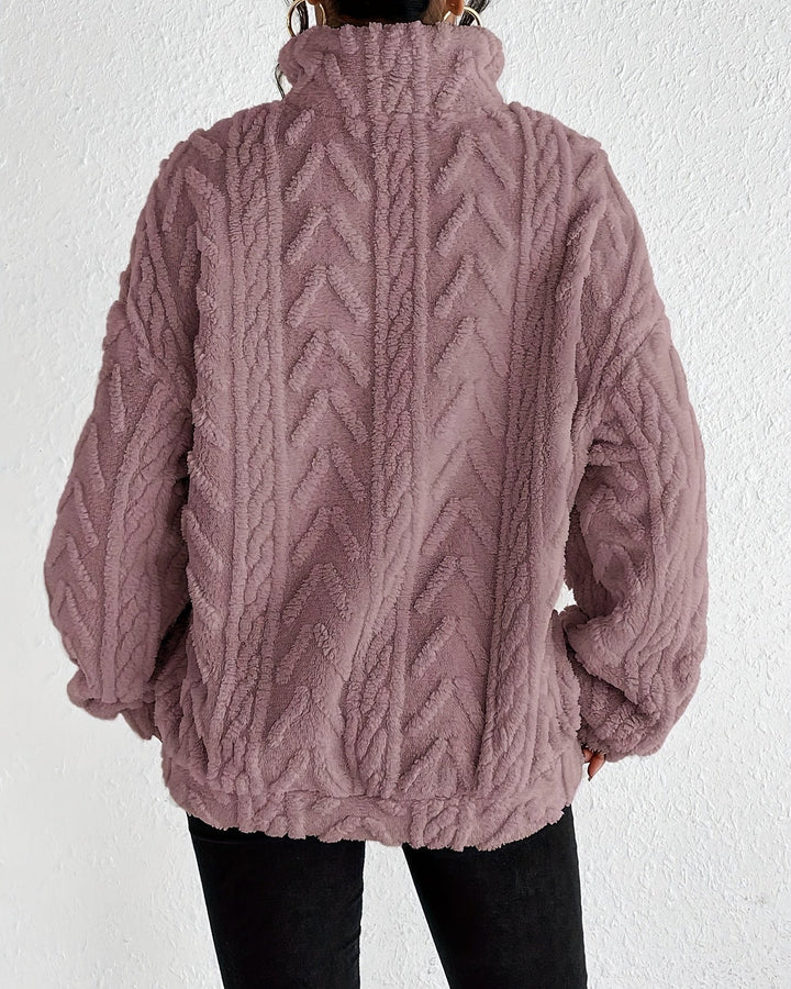 WILLOW / CLASSY QUARTER-ZIP JUMPER