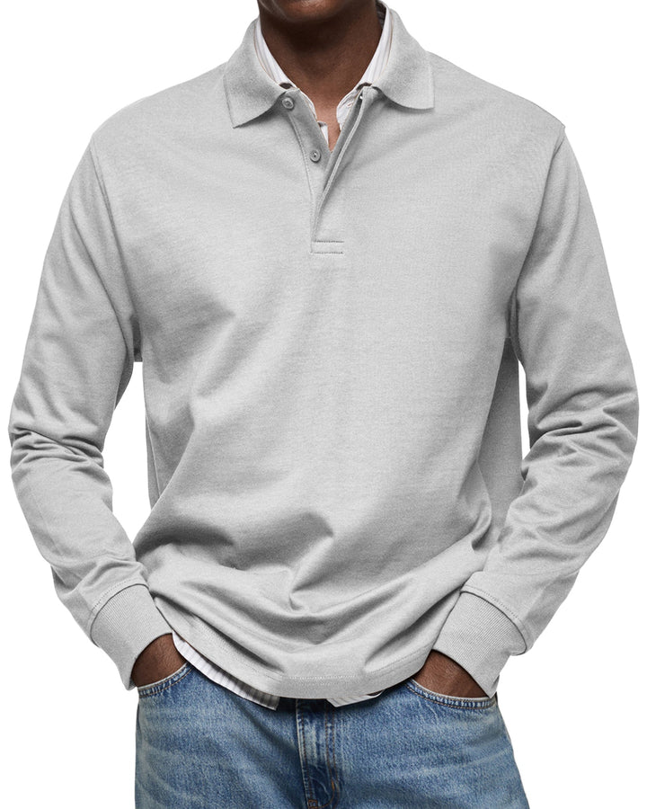 ALDER / LONG-SLEEVE POLO