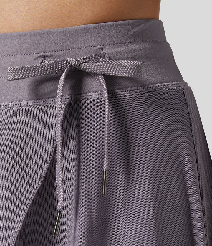 GINNY / DAY-TO-NIGHT MIDI SKIRT