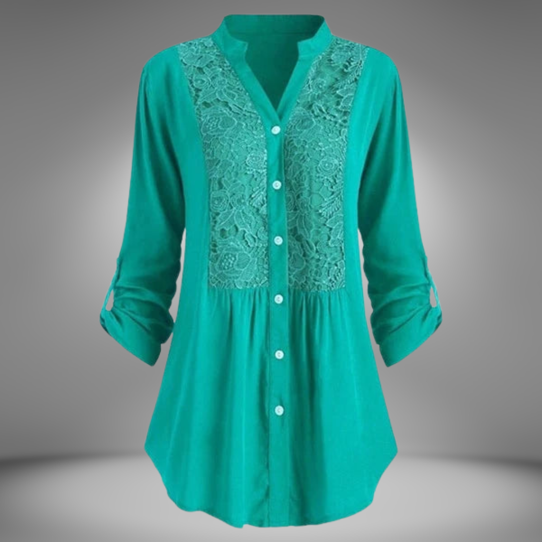 HARRIETT / PUFF-SLEEVE BLOUSE