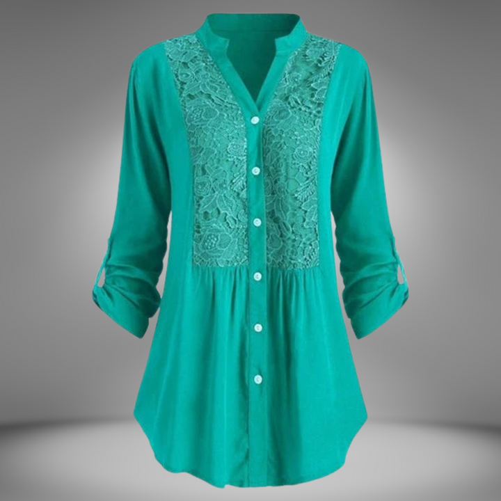 HARRIETT / PUFF-SLEEVE BLOUSE