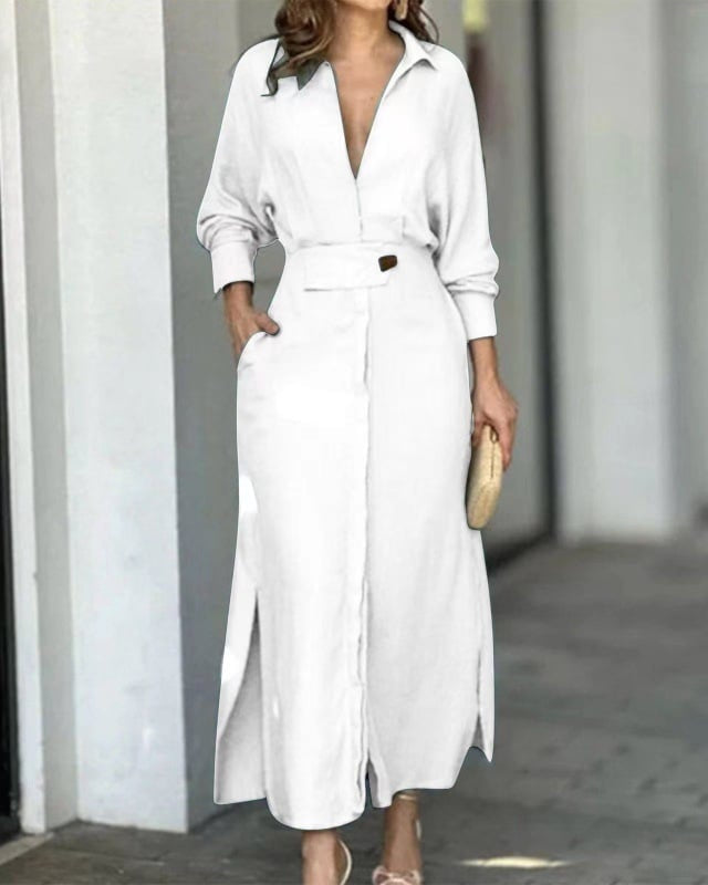 FATIMA / RELAXED FIT MAXI DRESS