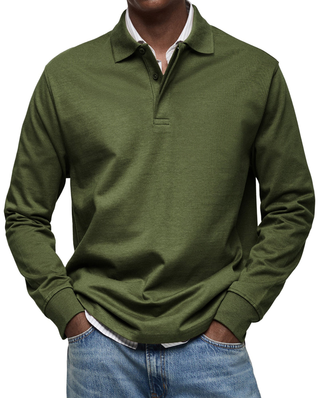 ALDER / LONG-SLEEVE POLO