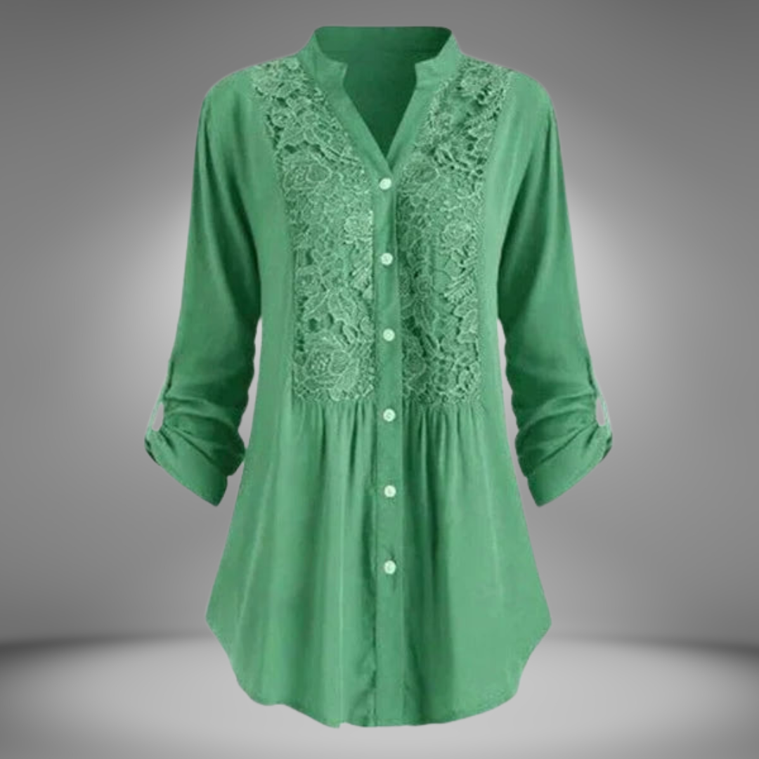 HARRIETT / PUFF-SLEEVE BLOUSE