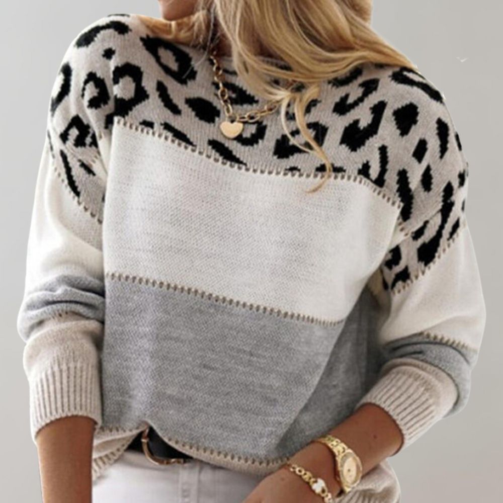 GABRIANA / LEOPARD JUMPER