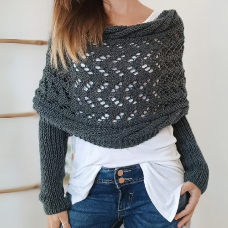 CATHERINE / SCARF JUMPER