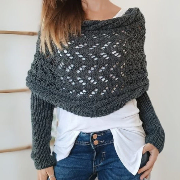 CATHERINE / SCARF JUMPER