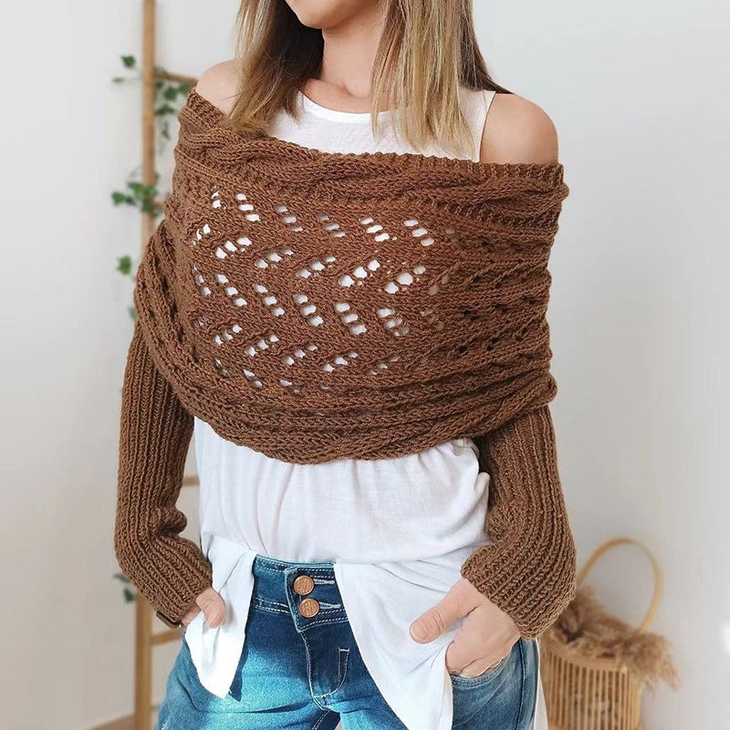 CATHERINE / SCARF JUMPER