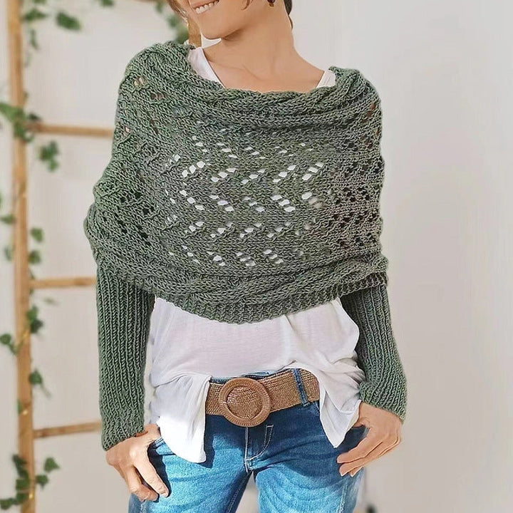 CATHERINE / SCARF JUMPER