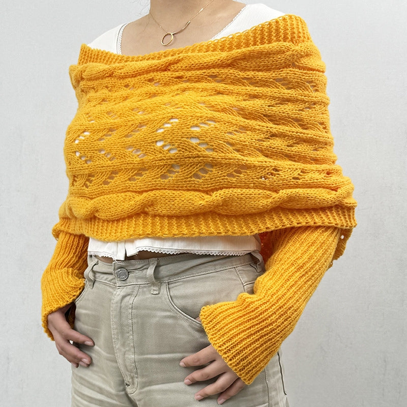 CATHERINE / SCARF JUMPER