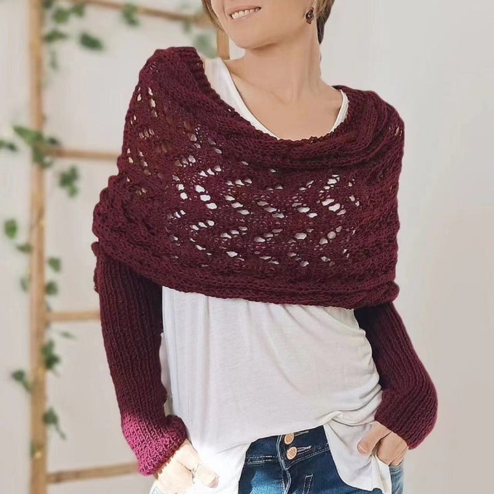 CATHERINE / SCARF JUMPER