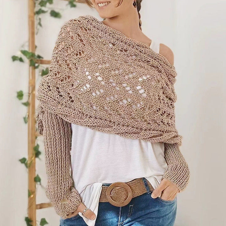 CATHERINE / SCARF JUMPER