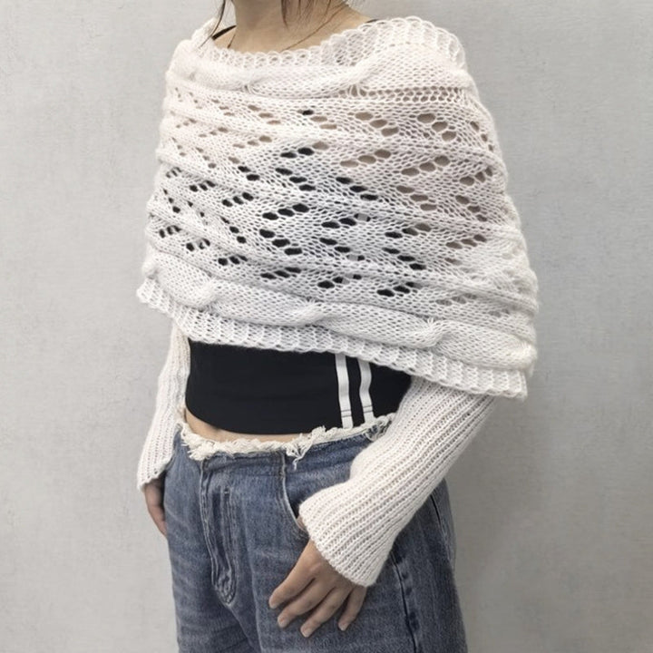 CATHERINE / SCARF JUMPER