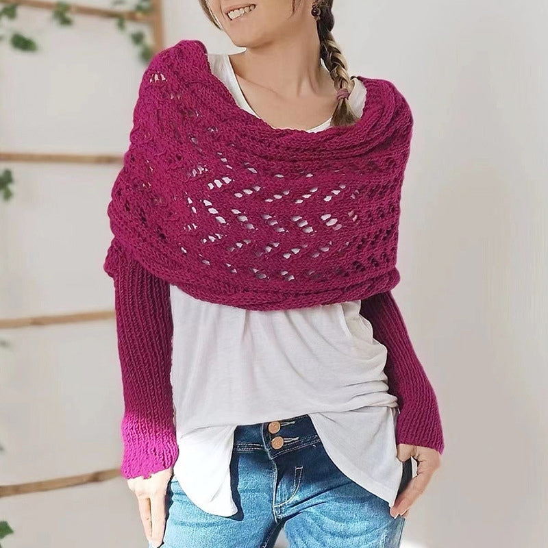 CATHERINE / SCARF JUMPER