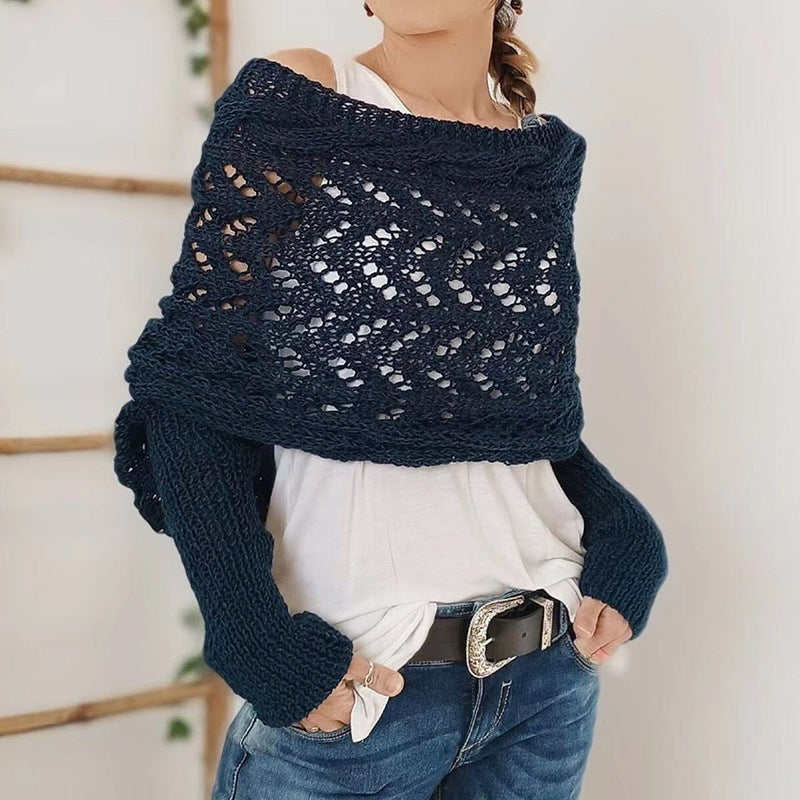 CATHERINE / SCARF JUMPER