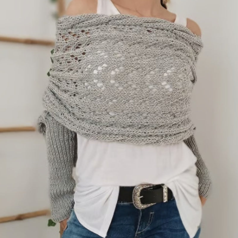 CATHERINE / SCARF JUMPER