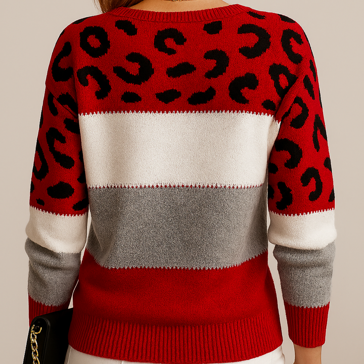 GABRIANA / LEOPARD JUMPER