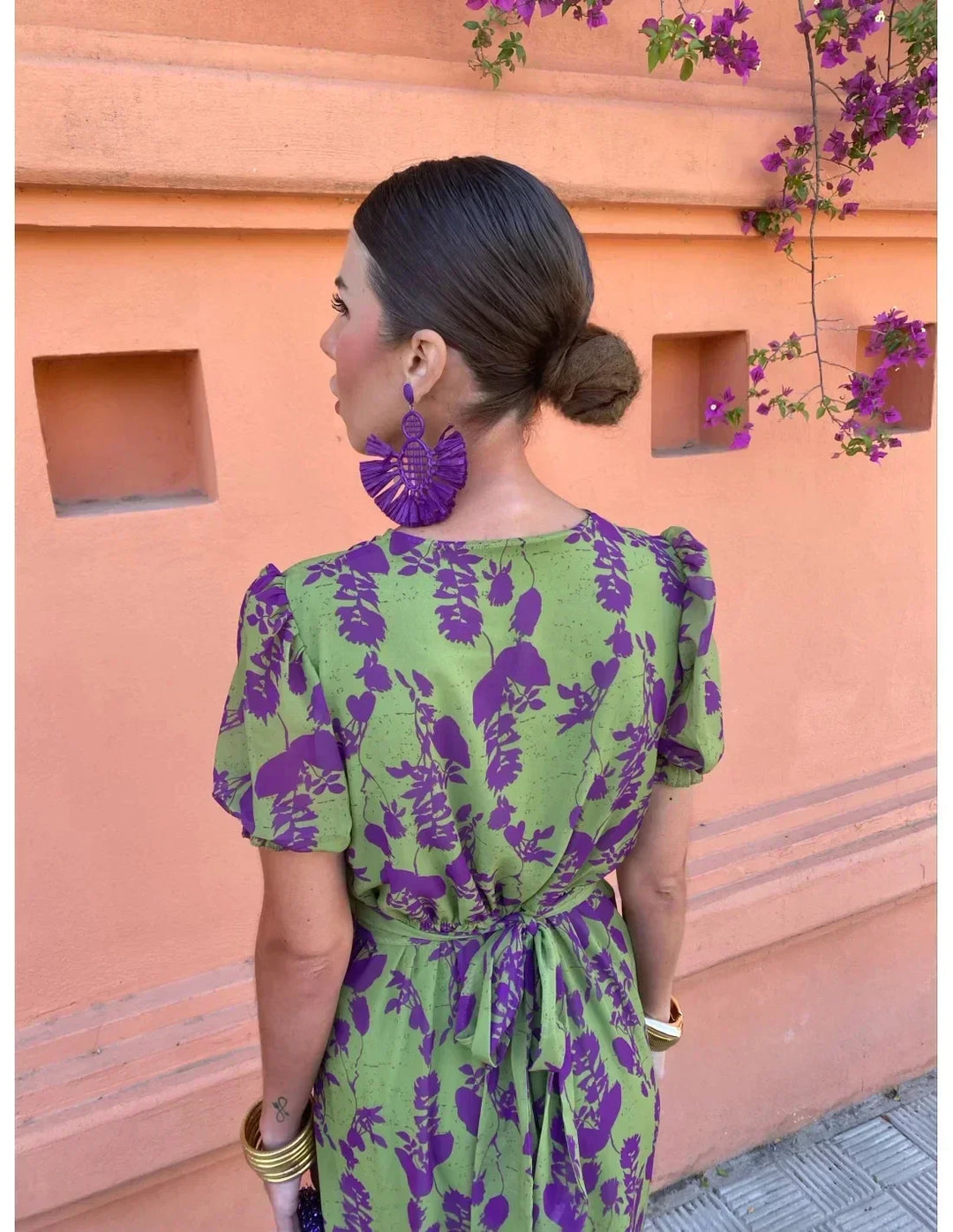 RAVELLA / CHIC FLORAL DRESS