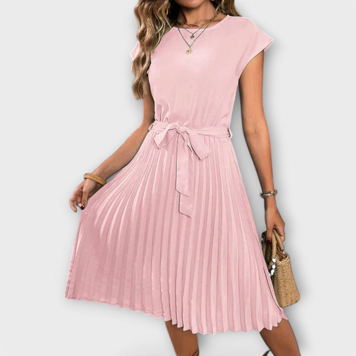 KATHLEEN / CLASSIC BELTED MIDI