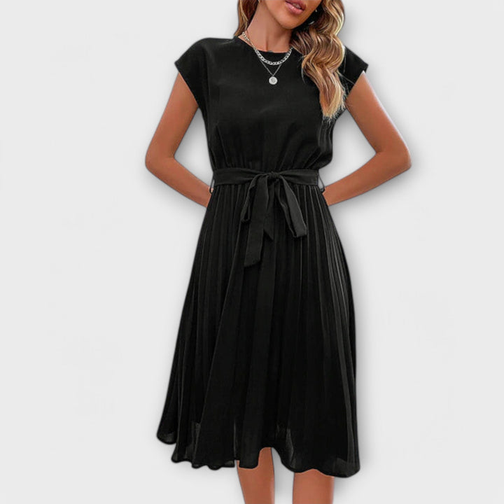KATHLEEN / CLASSIC BELTED MIDI