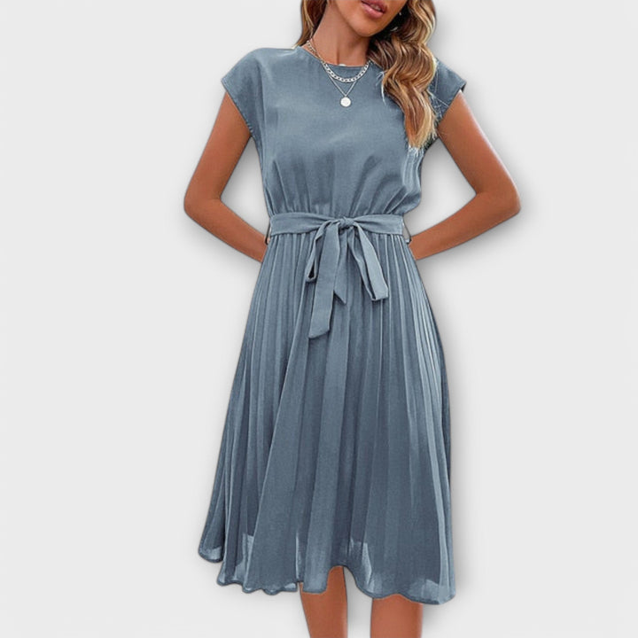 KATHLEEN / CLASSIC BELTED MIDI
