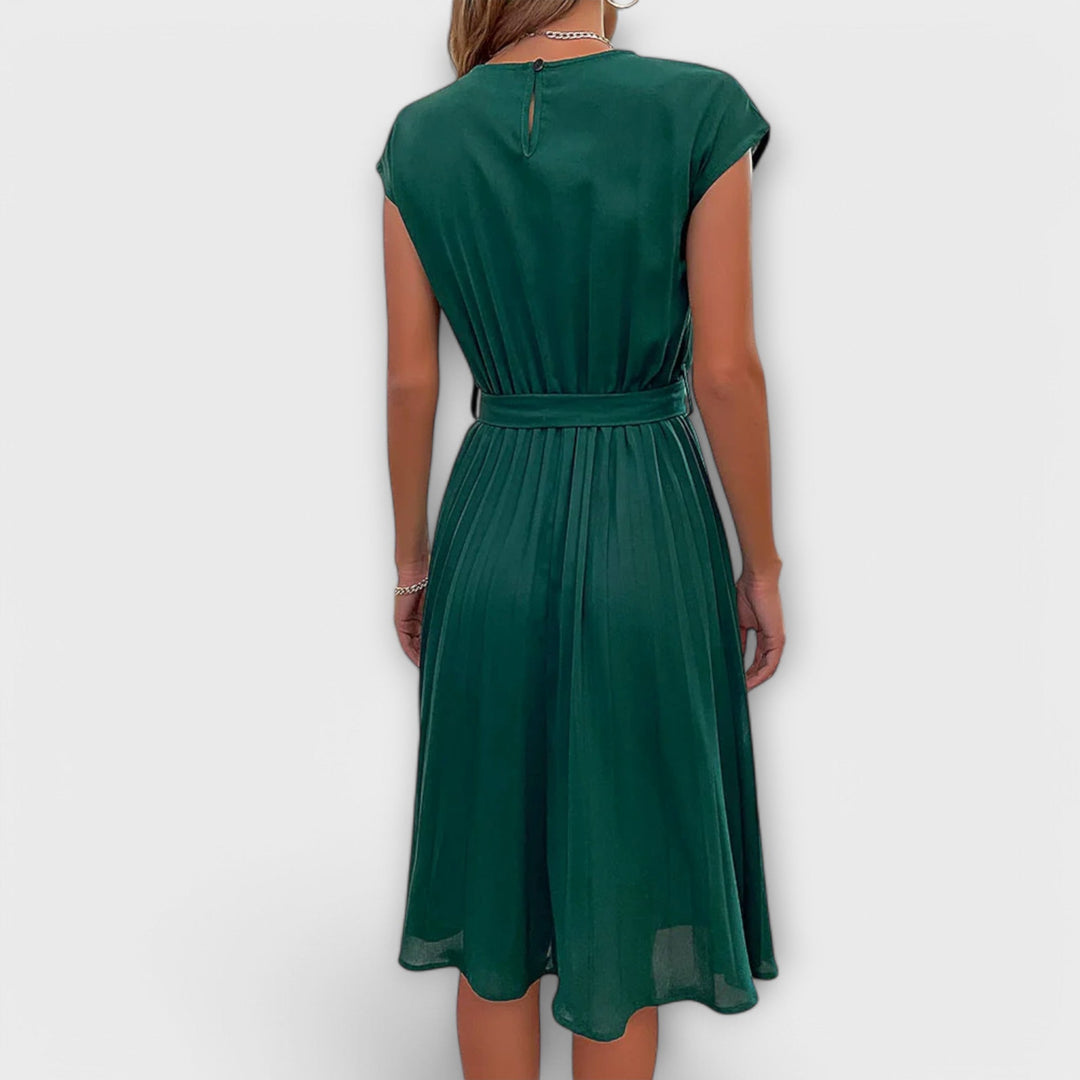 KATHLEEN / CLASSIC BELTED MIDI