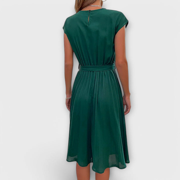 KATHLEEN / CLASSIC BELTED MIDI