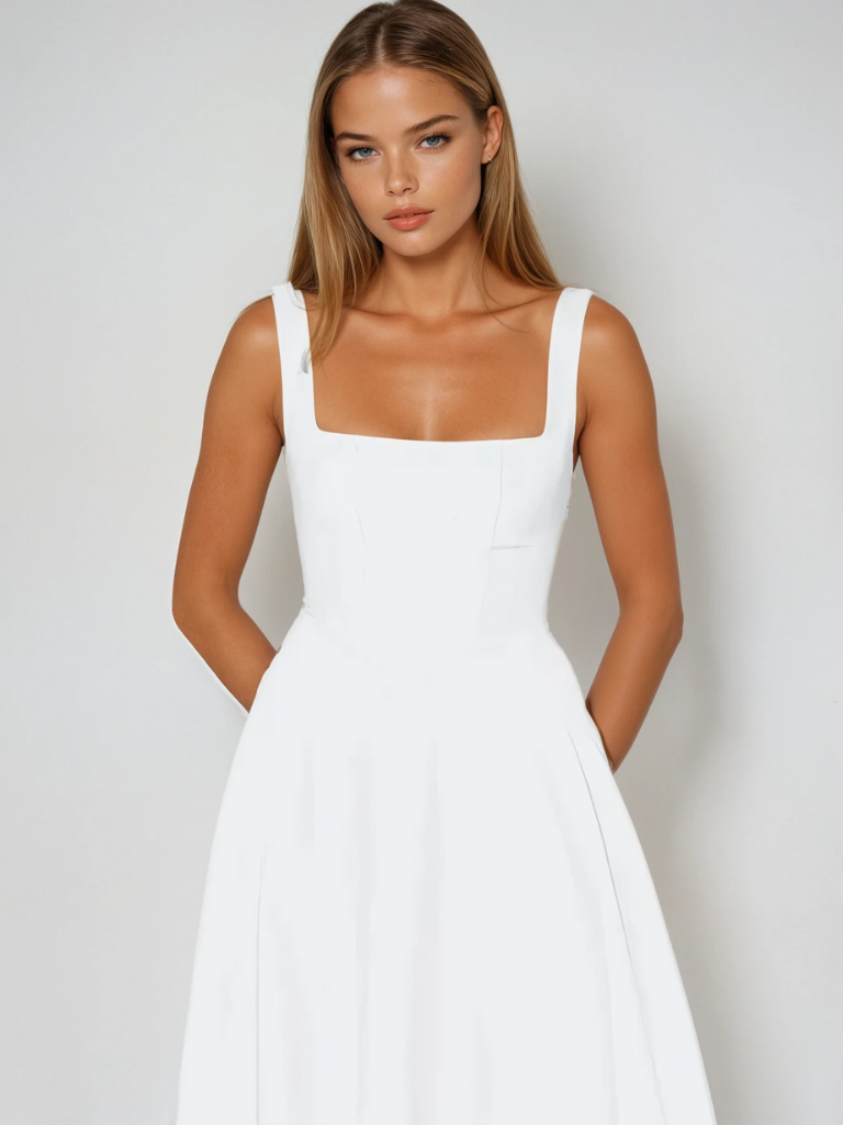 ATHENA / ELEGANT MIDI DRESS