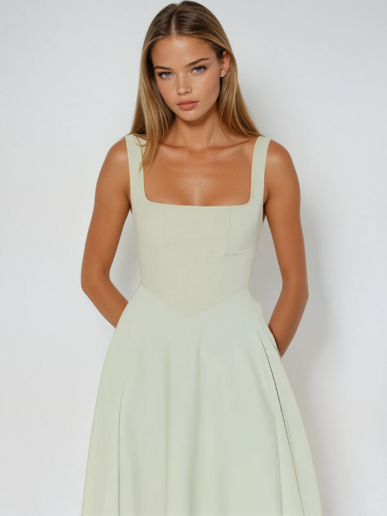 ATHENA / ELEGANT MIDI DRESS